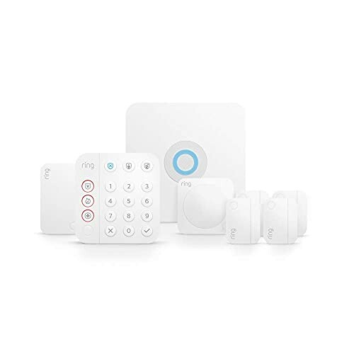 Ring alarm system components including keypad and sensors