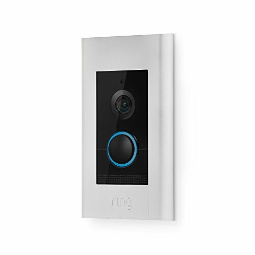 Ring Video Doorbell Elite with camera and button