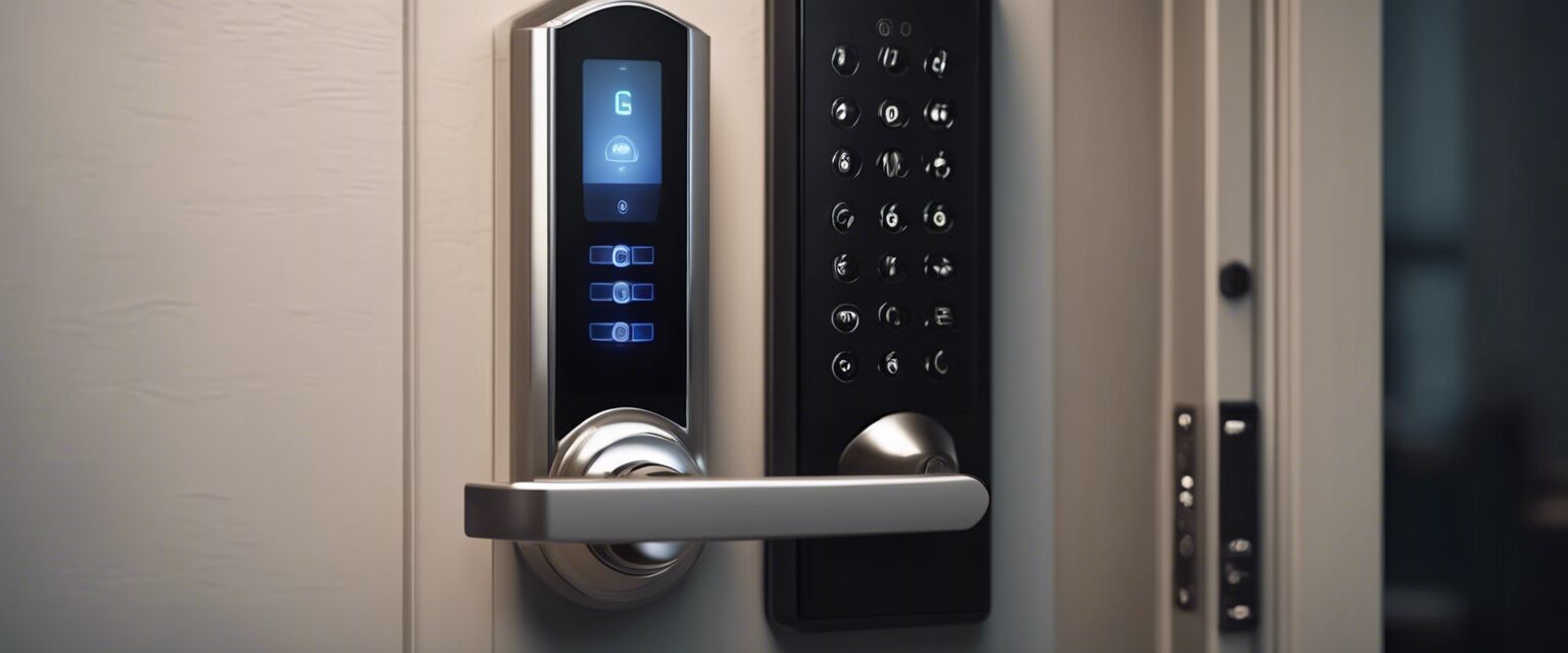 Smart door lock features